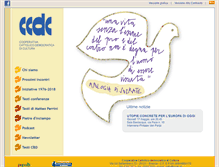 Tablet Screenshot of ccdc.it