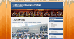 Desktop Screenshot of ccdc.edu.ph