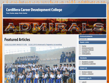 Tablet Screenshot of ccdc.edu.ph
